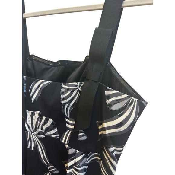 Kate Spade Bowtiful Bow Strap Dress Black Cocktail Party Sz 14 NEW $375 - Picture 10 of 11